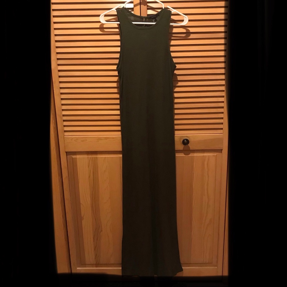 Dark Green Maxi Dress Forever 21